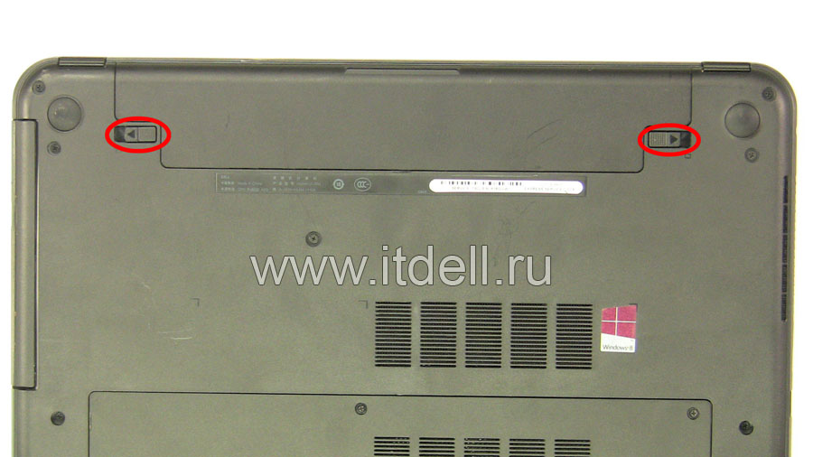 как разобрать нотбуки dell inspiron 3521 и 5521 снимите батарею