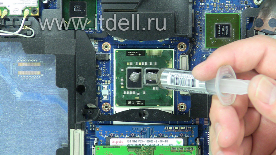 как разобрать нотбуки dell inspiron 3521 и 5521 замените термопасту