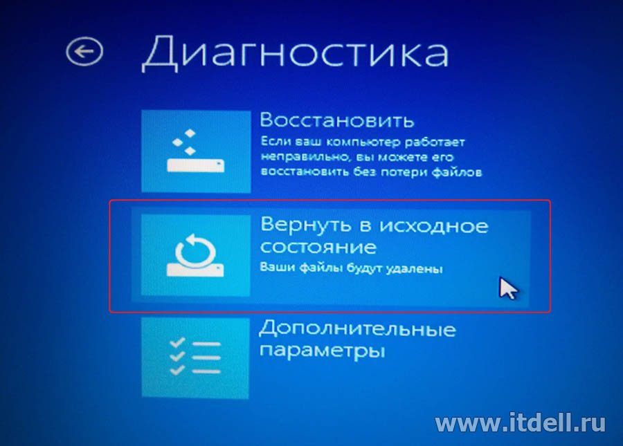 Как переустановить (вернуть к заводским настройкам) лицензионную Windows 8 на ноутбуках Dell