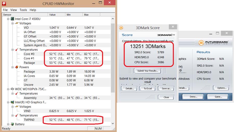 Как победить ноутбук Dell 5737 или решение проблемы падения частоты процессора