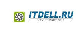 Логотип сайта о технике Dell itdell.ru