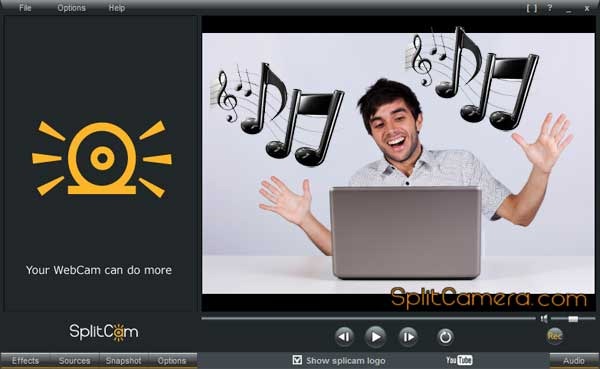 логотип SplitCam программа для веб камеры