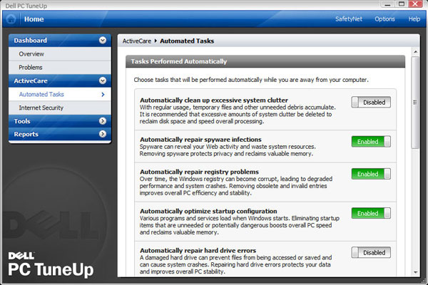 dell pc tune up